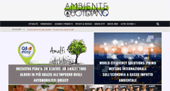 Desktop Screenshot of ambientequotidiano.it